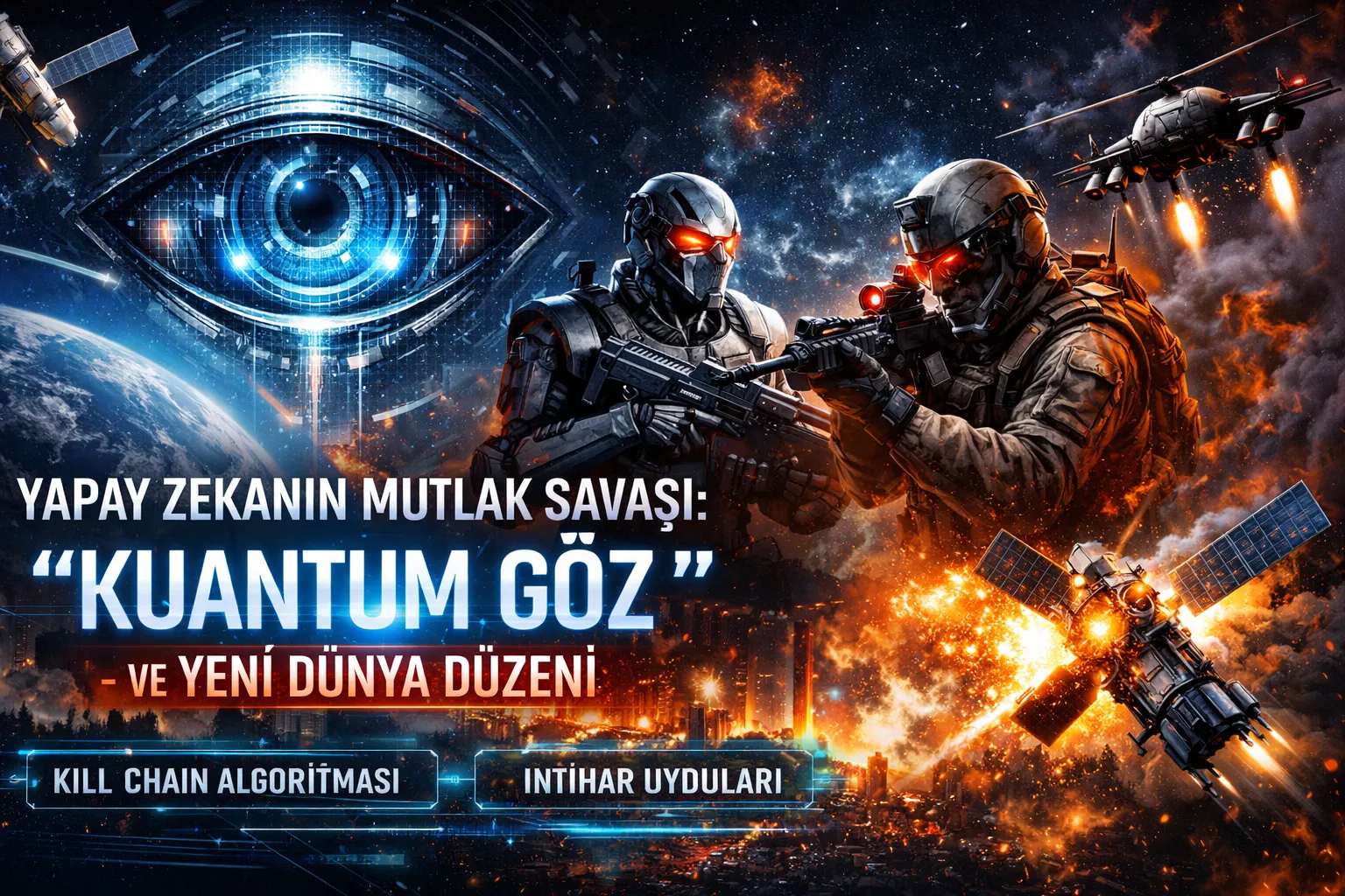 YAPAY ZEKANIN MUTLAK SAVAŞI: 'KUANTUM GÖZ' VE YENİ DÜNYA DÜZENİ
